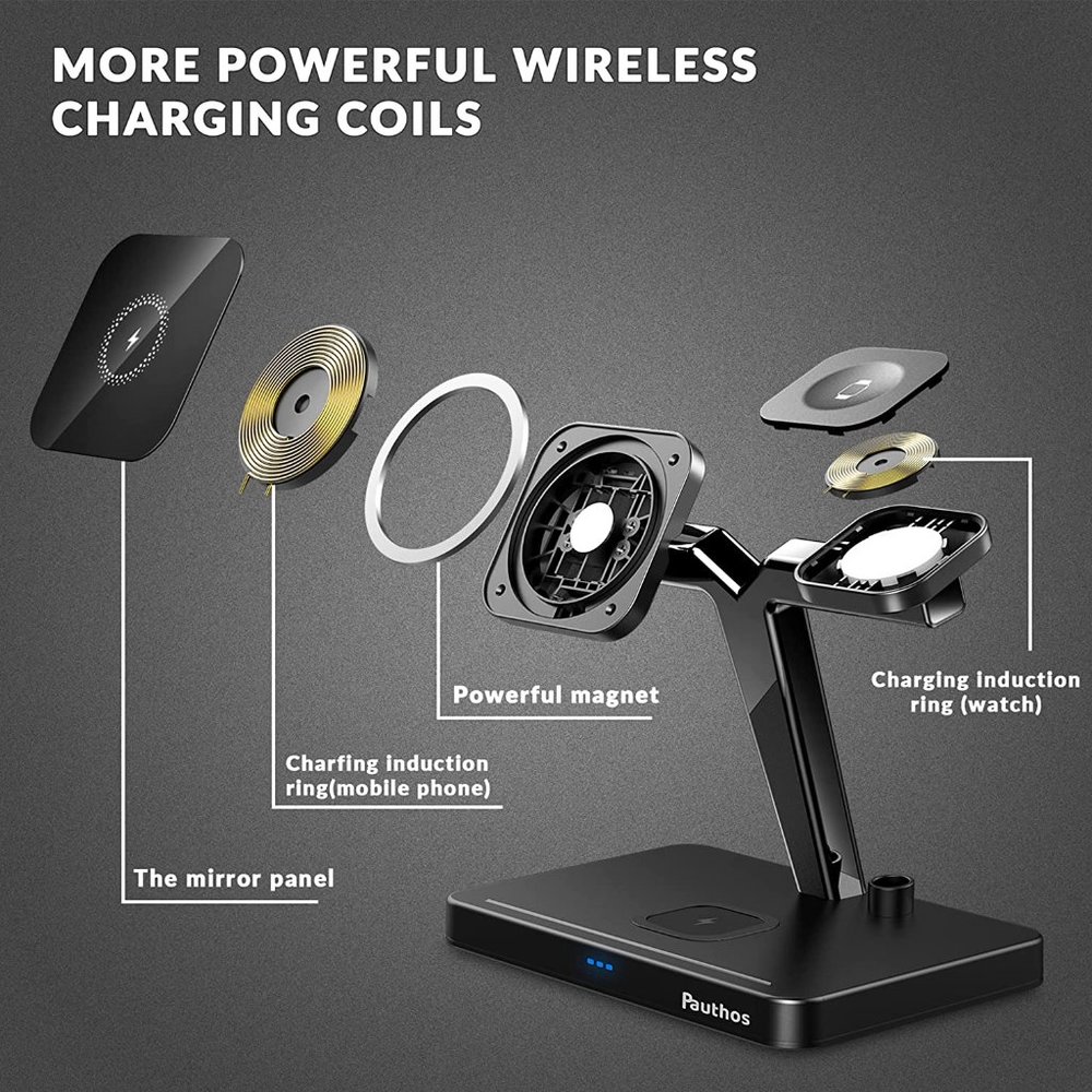 New Magnetic Wireless Charging Station - Picture 3 of 7